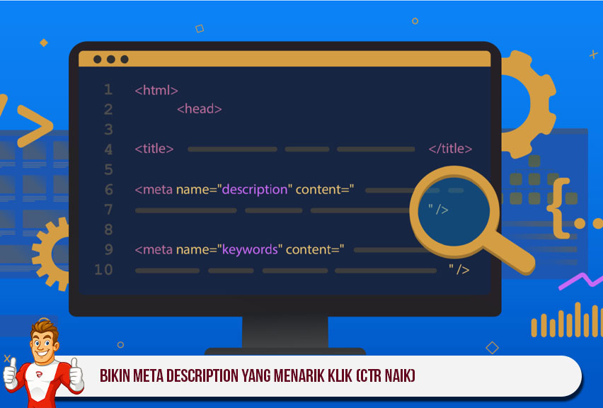 Bikin Meta Description yang Menarik Klik (CTR Naik)