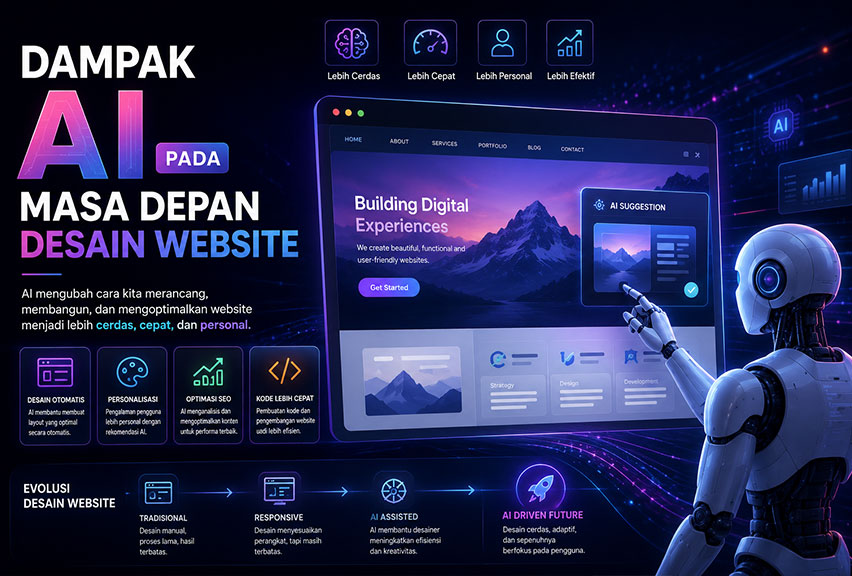 Dampak AI pada Masa Depan Desain Website