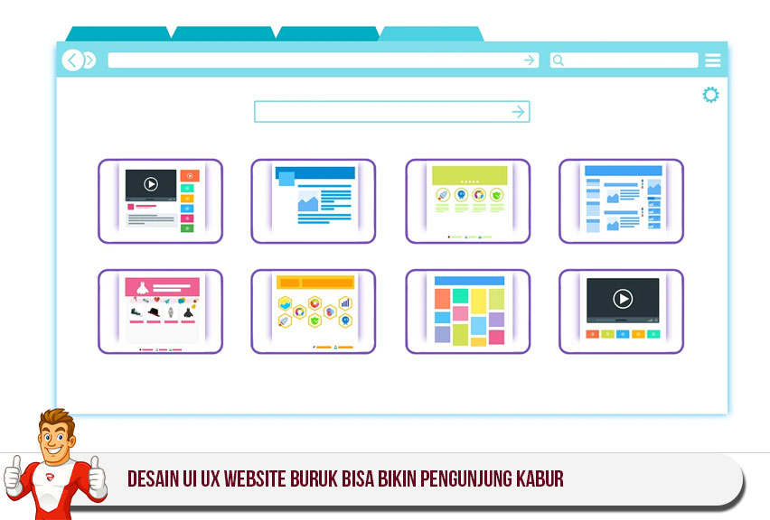 Desain UI UX Website Buruk Bisa Bikin Pengunjung Kabur
