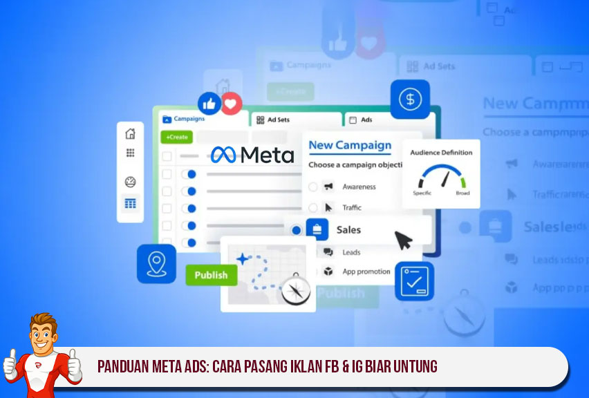 Panduan Meta Ads: Cara Pasang Iklan di Facebook & Instagram Biar Untung dari Nol Sampai Jalan